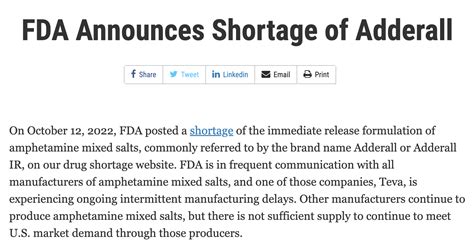 Fda Announces Adderall Shortage And It S Affecting Many People Wftv