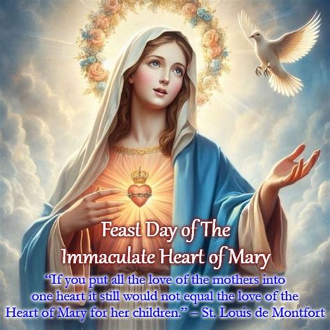 Feast Of The Immaculate Heart Of Mary