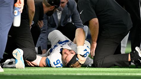 Fellow Football Greats Weigh In On Aidan Hutchinson S Gruesome Leg Injury Fellow Football Greats Weigh In On Aidan Hutchinson S Gruesome Leg Injury