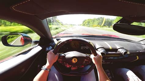 Ferrari 812 Superfast Almost Does 320 Km H On The Autobahn Drivemag Cars Ferrari 812 Superfast Almost Does 320 Km H On The Autobahn Drivemag Cars
