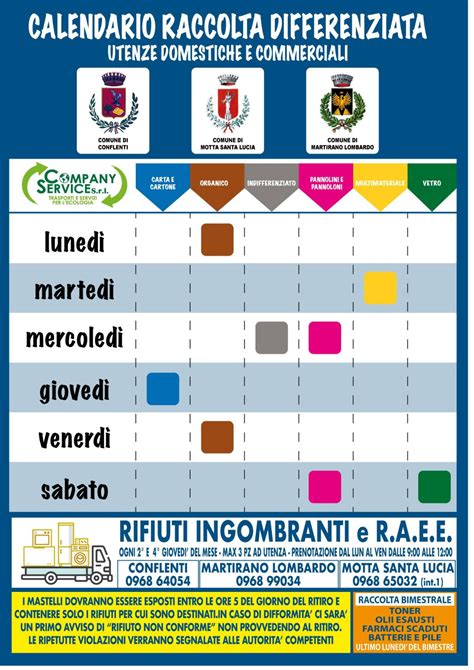 Festivit Natalizie Modifiche Nel Calendario Di Raccolta Rifiuti Nei