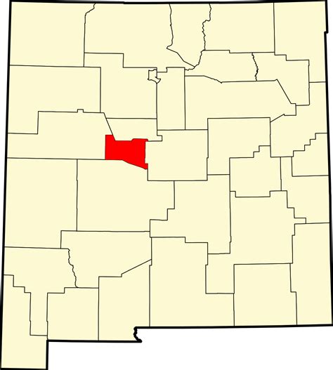 File Map Of New Mexico Highlighting Valencia County Svg Wikimedia Commons