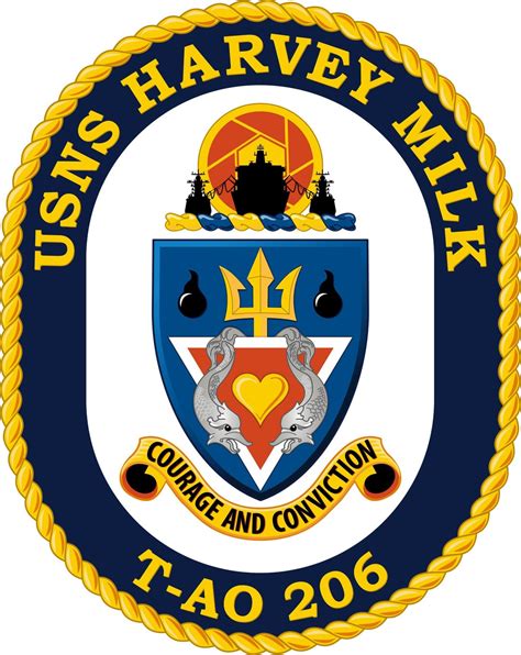 File Usns Harvey Milk Coat Of Arms Png Wikimedia Commons