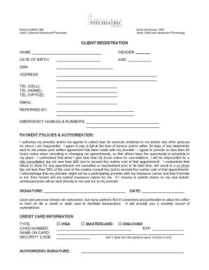 Fillable Online Client Information Name Of Adolescent Or Young Adult