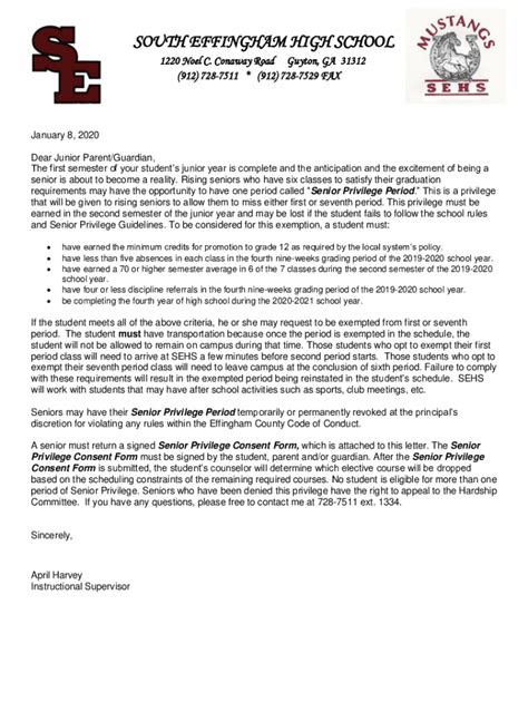 Fillable Online South Effingham High School Fax Email Print Pdffiller