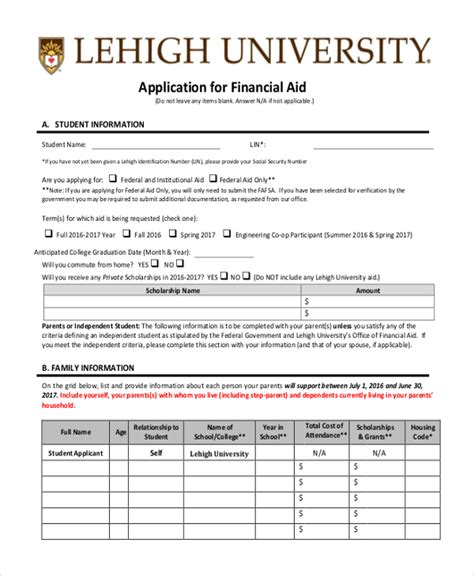 Financial Aid Documents Forms University Of Michigan Medical School Financial Aid Documents Forms University Of Michigan Medical School