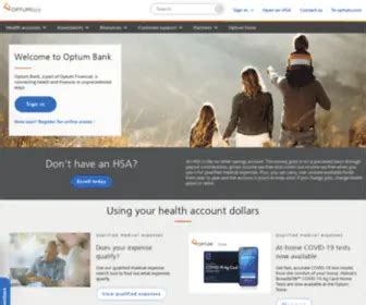Financial Products Health Savings Accounts From Optum Bank
