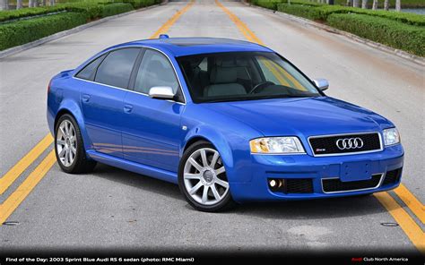 Find Of The Day 2003 Sprint Blue Rs 6 Sedan Audi Club North America
