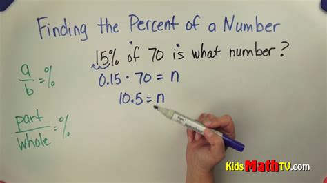 Find The Percentage Of Numbers Step By Step Math Video Youtube Find The Percentage Of Numbers Step By Step Math Video Youtube