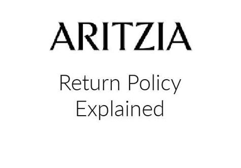 Fine Print Check For Today Is Aritzia S Return Policy Full Policy Is On Their Website This Is Not Legal Advice But Purely For Informational And Educational Purposes This Is Based On
