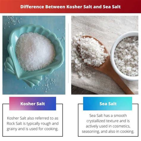 Fine Sea Salt Vs Kosher Salt At Margaret Ratliff Blog