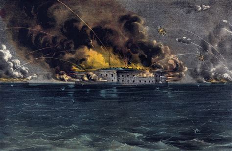 Firing On Fort Sumter The Start Of Civil War Warfare History Network