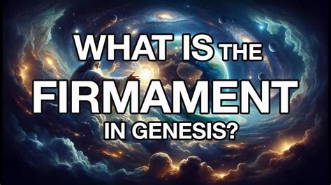 Firmament Bible Verse Explained