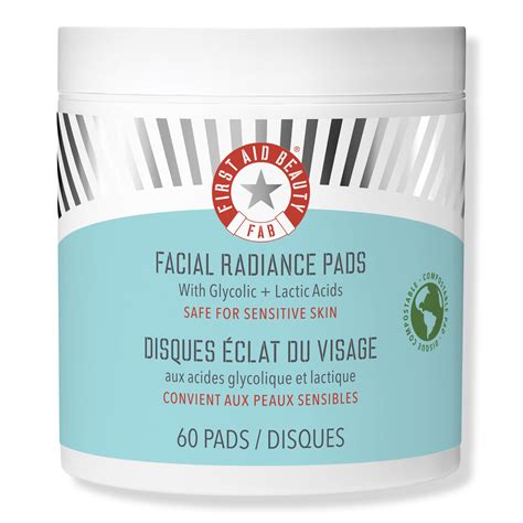 First Aid Beauty Facial Radiance Pads Exfoliating Pads With Aha 60