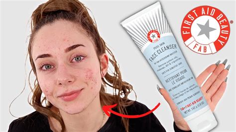 First Aid Beauty Pure Skin Face Cleanser Review Is It Gentle On Dry