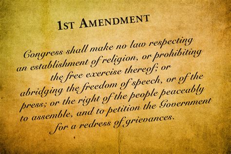 First Amendment