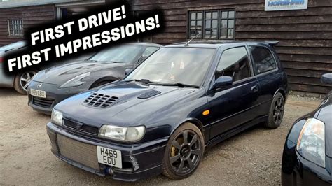 First Drive In My New Built Engine Nissan Pulsar Gtir