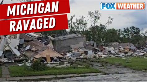 First Ever Tornado Emergency Issued In Michigan As Powerful Storms