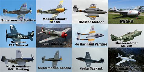 First Generation Jet Fighters