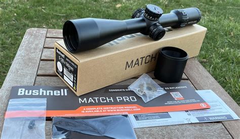 First Look Bushnell Match Pro Ed 5 30X56 Rifle Scope Recoil