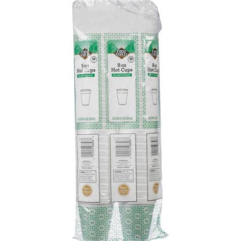 First Street Food Containers Plastifoam 8 Ounce Smart Final