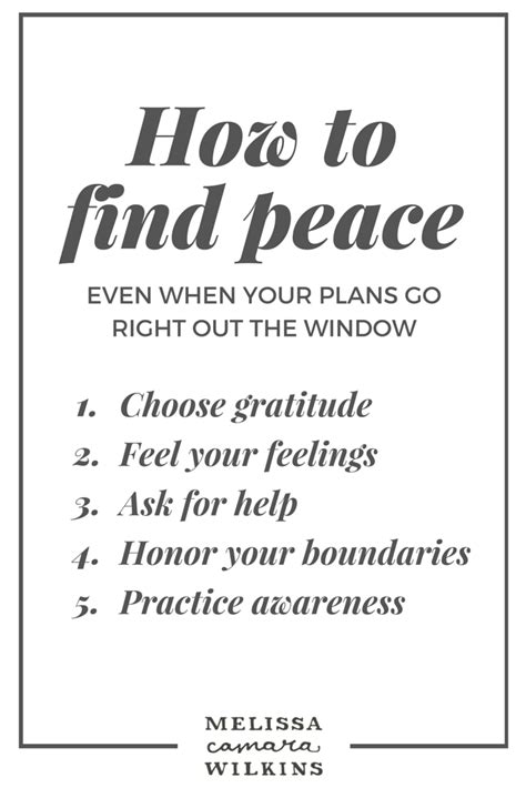 Five Ways To Find Peace When Your Days Are Being Shaken Up Five Ways To Find Peace When Your Days Are Being Shaken Up