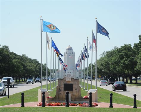 Flag Plaza Evokes Pride Memories As Part Of Randolph Heritage Joint Base San Antonio News