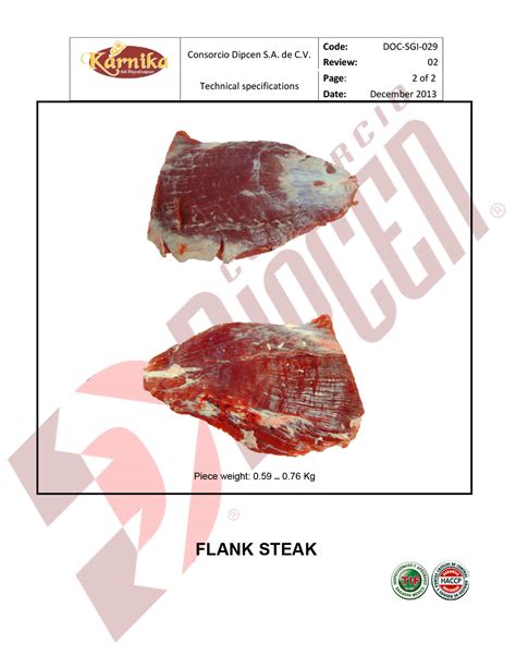 Flank Steak Boneless Consorcio Dipcen Bienvenidos Flank Steak Boneless Consorcio Dipcen Bienvenidos
