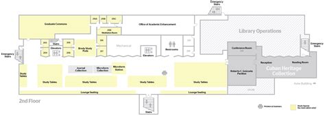 Floor Maps Richter Library University Of Miami Libraries