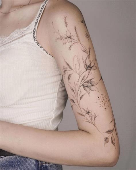 Floral Wrap Arm At Sam Hamby Blog
