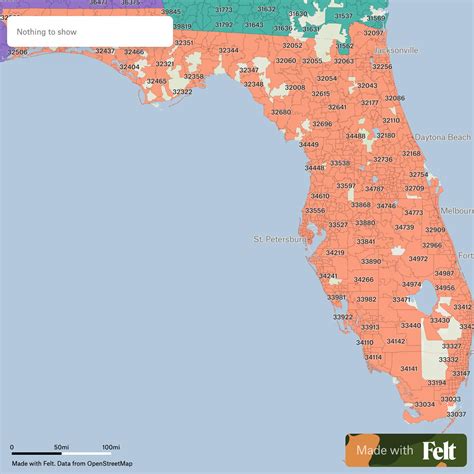 Florida County Zip Codes Map Florida County Zip Codes Map
