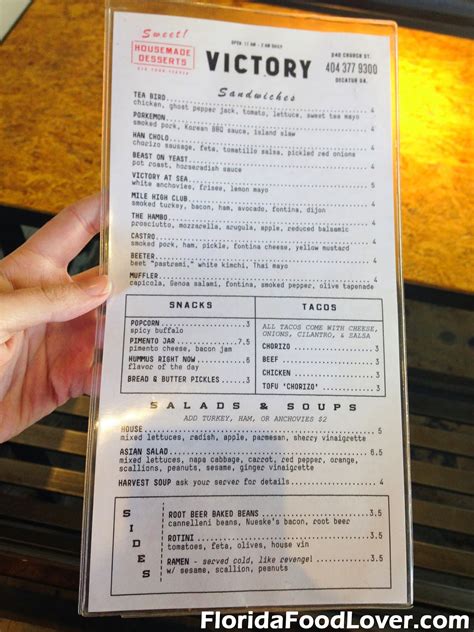 Florida Food Lover Victory Sandwich Bar Decatur Ga Florida Food Lover Victory Sandwich Bar Decatur Ga