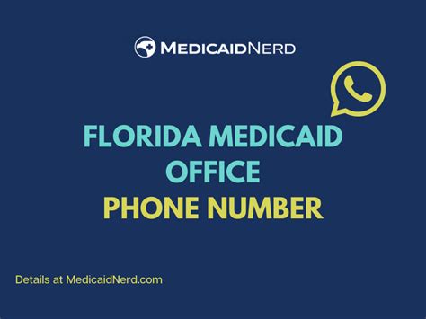 Florida Medicaid Phone Number Medicaid Nerd