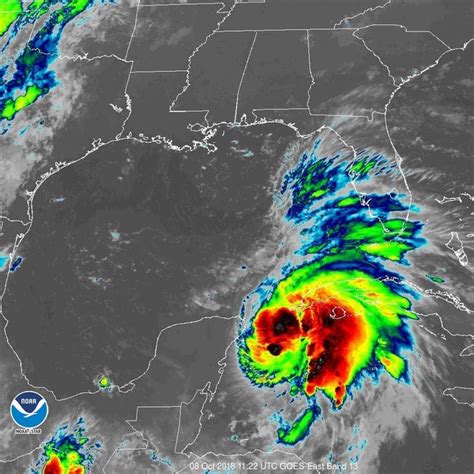 Florida State Of Emergency Counties Under Threat By Hurricane Michael