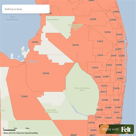 Florida Zip Codes Palm Beach