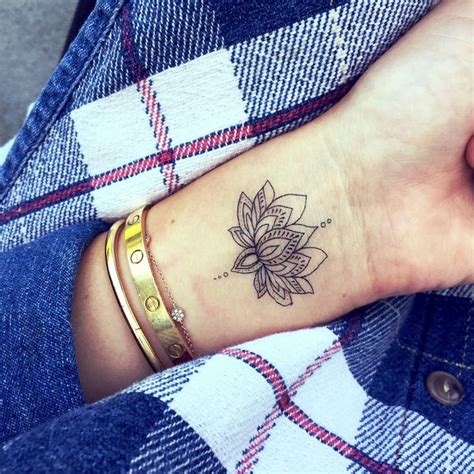Flower Wrist Tattoos Designs Ideas And Meaning Tattoos For You