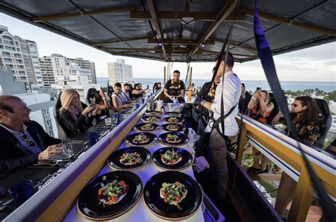 Flydining In Puerto Rico Elevated Urban Sky Dining Experience