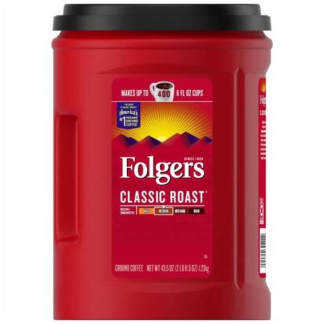 Folgers Classic Medium Roast Ground Coffee 43 5 Oz Samsclub Com Folgers Classic Medium Roast Ground Coffee 43 5 Oz Samsclub Com
