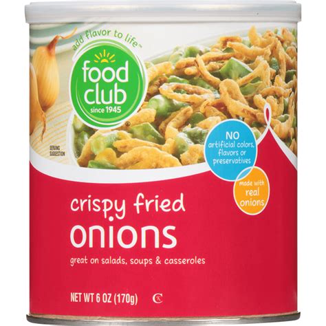 Food Club Crispy Fried Onions Same Day Delivery Or Pickup Macey S