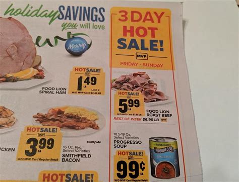 Food Lion 3 Day Sale Through Sunday Progresso Soup Dr Pepper