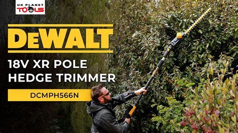 For All Those Challenging And Hard To Reach Areas That Require Landscaping The Dewalt Dcmph566 18V Xr Pole Hedge Trimmer Provides Maximum Reach Guaranteedtough Dewalt