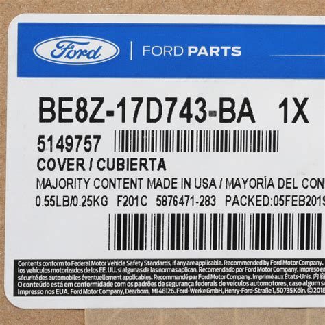 Discover the Key Features of ford be8z17d743ba
