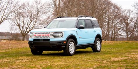 Ford Bronco Sport Heritage Puts On Some Retro Duds