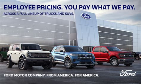 Maximize Savings with Ford Employee Pricing Benefits