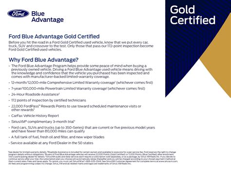 Ford Gold Certified Ford Gold Certified