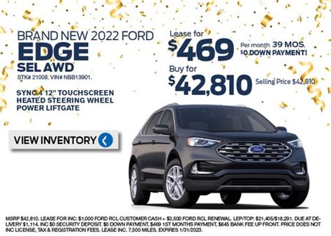 Ford Lease Finance Offers Long Island Levittown Ford