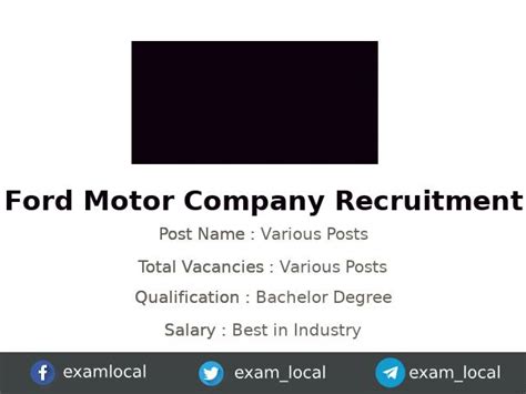 Ford Motor Company Jobs: Opportunities and Careers at Ford