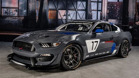 Ford Performance Reveals All New Global Mustang Gt4 Turnkey Race Car At 2016 Sema Show Ford Of Europe Ford Media Center