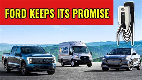 Ford Sets Electric Vehicle Sales Records Keeps Its Power Promise Ford Sets Electric Vehicle Sales Records Keeps Its Power Promise