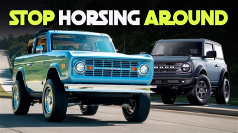Ford Sues Vintage Tuner For Making New Broncos Look Old Carscoops